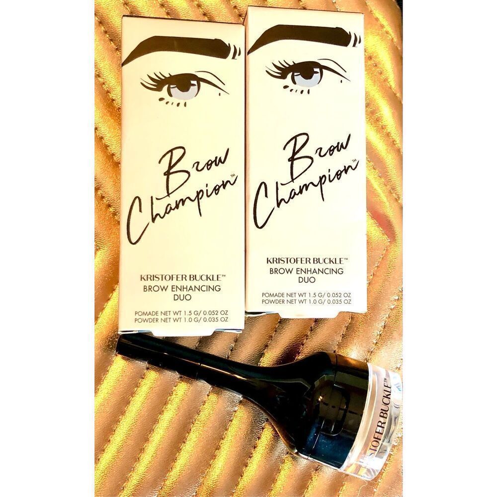 KRISTOFER BUCKLE - NWTIB - 2-Pack Brow Champion Brow Enhancing Duo in Blonde - Picture 14 of 15